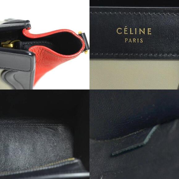 CELINE Black Leather Shoulder Bag - Picture 5 of 5